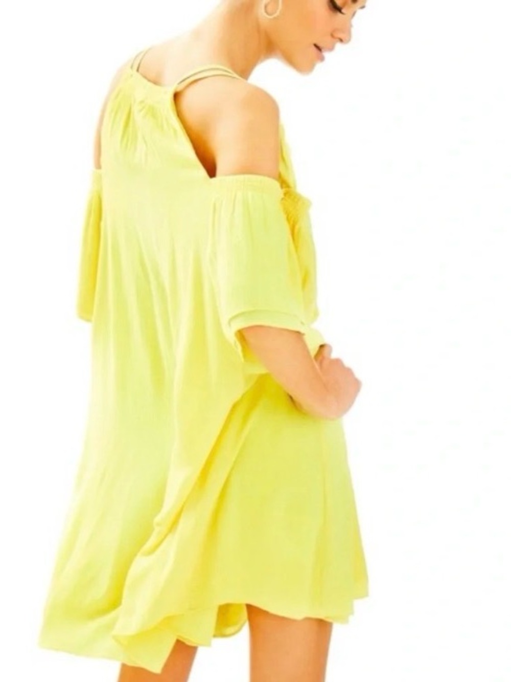 Lilly Pulitzer Bellamie Dress in Sweet Tart Yellow